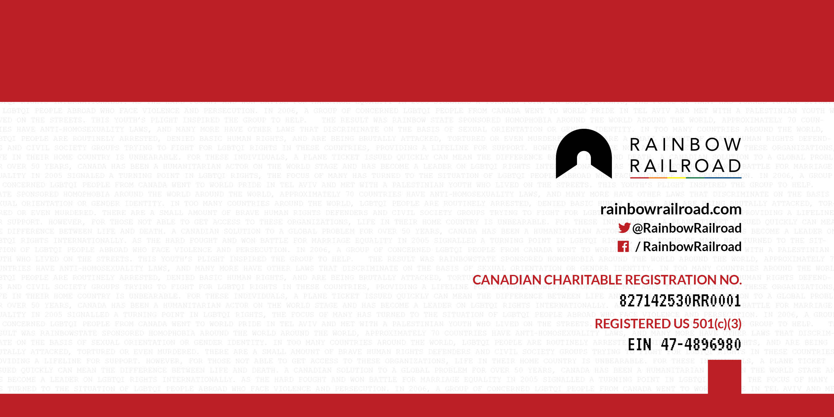 Rainbow Railroad Home